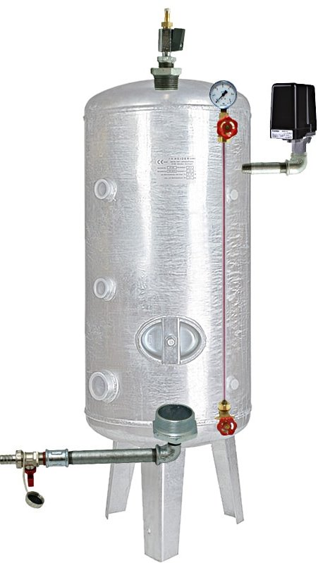 Huch DWK Druckwasserkessel 750 l 4 bar Druckkessel Druckbehälter